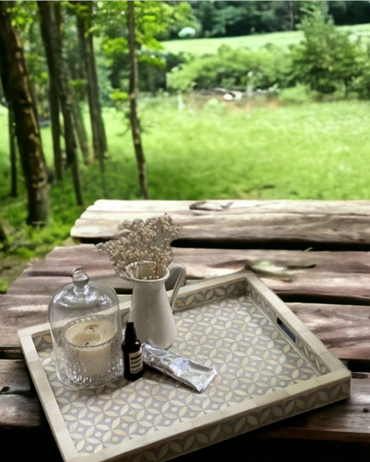 Bone Inlay Tray