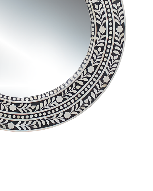 Bone Inlay Mirror