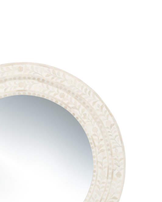 Bone Inlay Mirror
