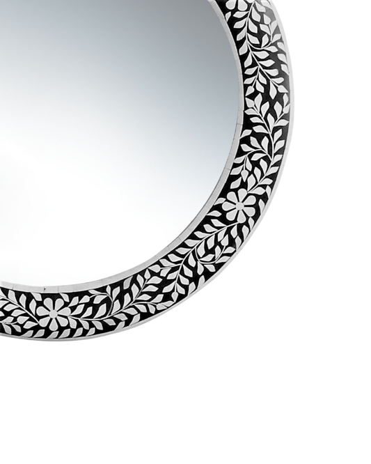 Bone Inlay Mirror