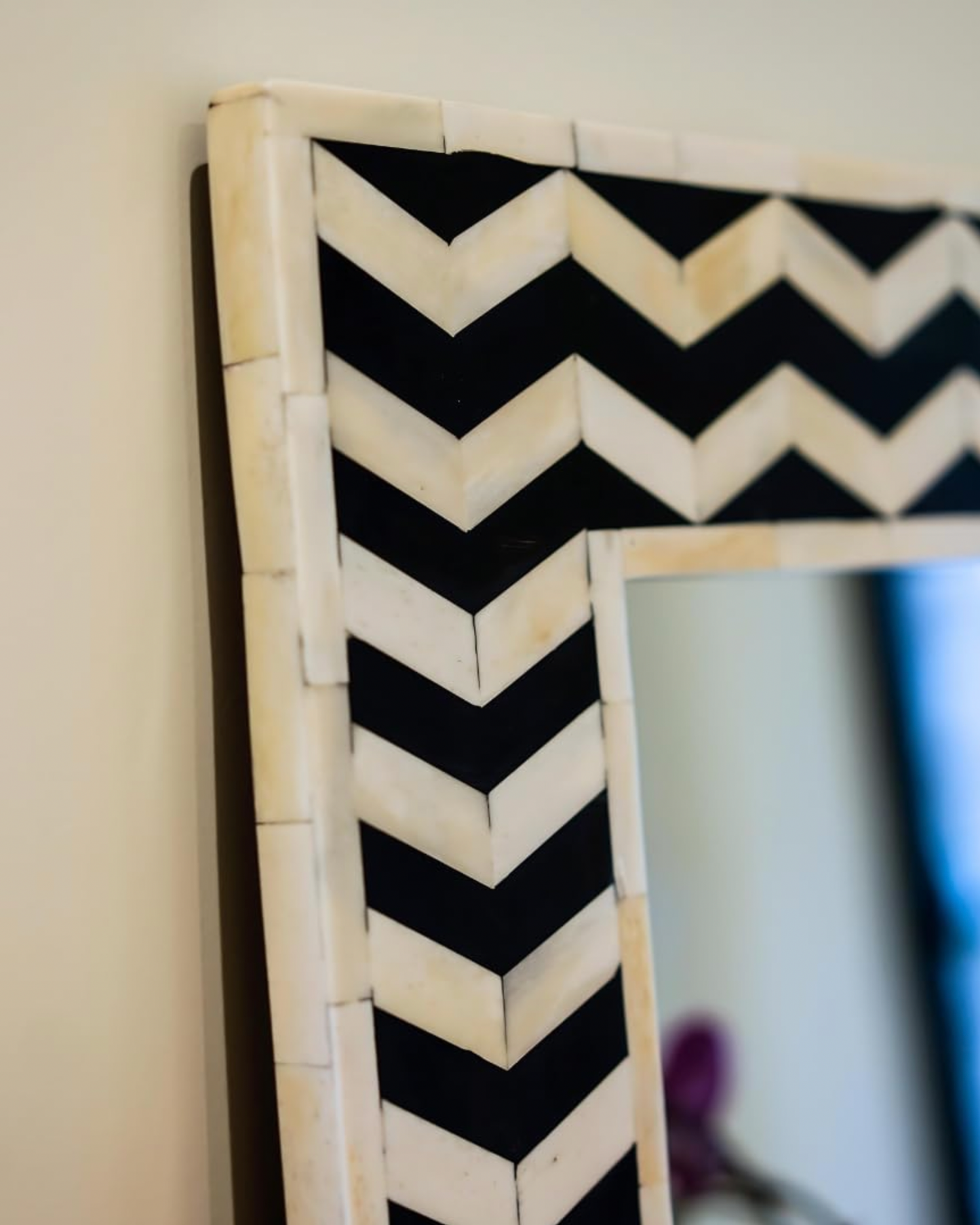Bone Inlay Mirror