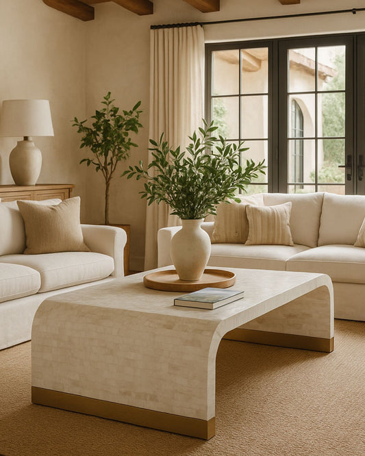 Ivory Mirage Coffee Table
