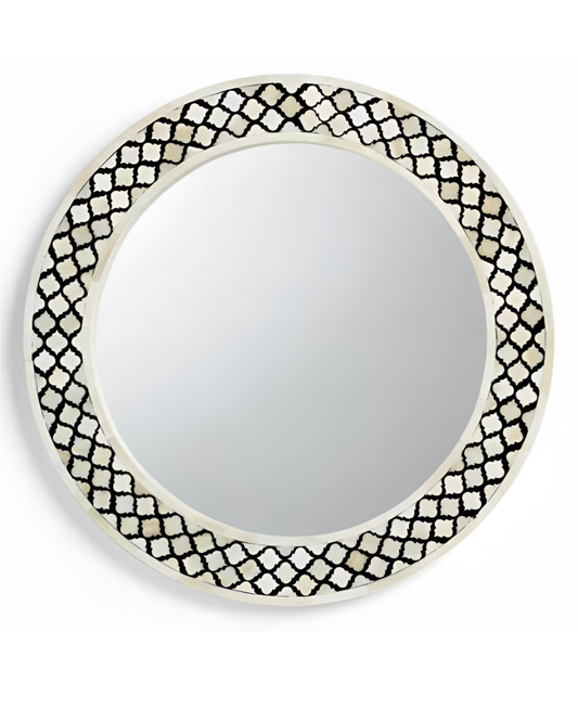Bone Inlay Mirror